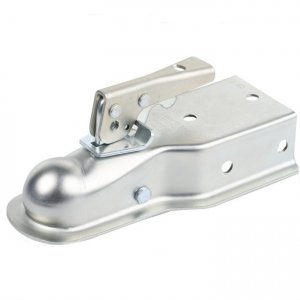 Straight Trailer Coupler 2" Ball 2" Channel Width 3500 Lbs trailer Tongue Coupler